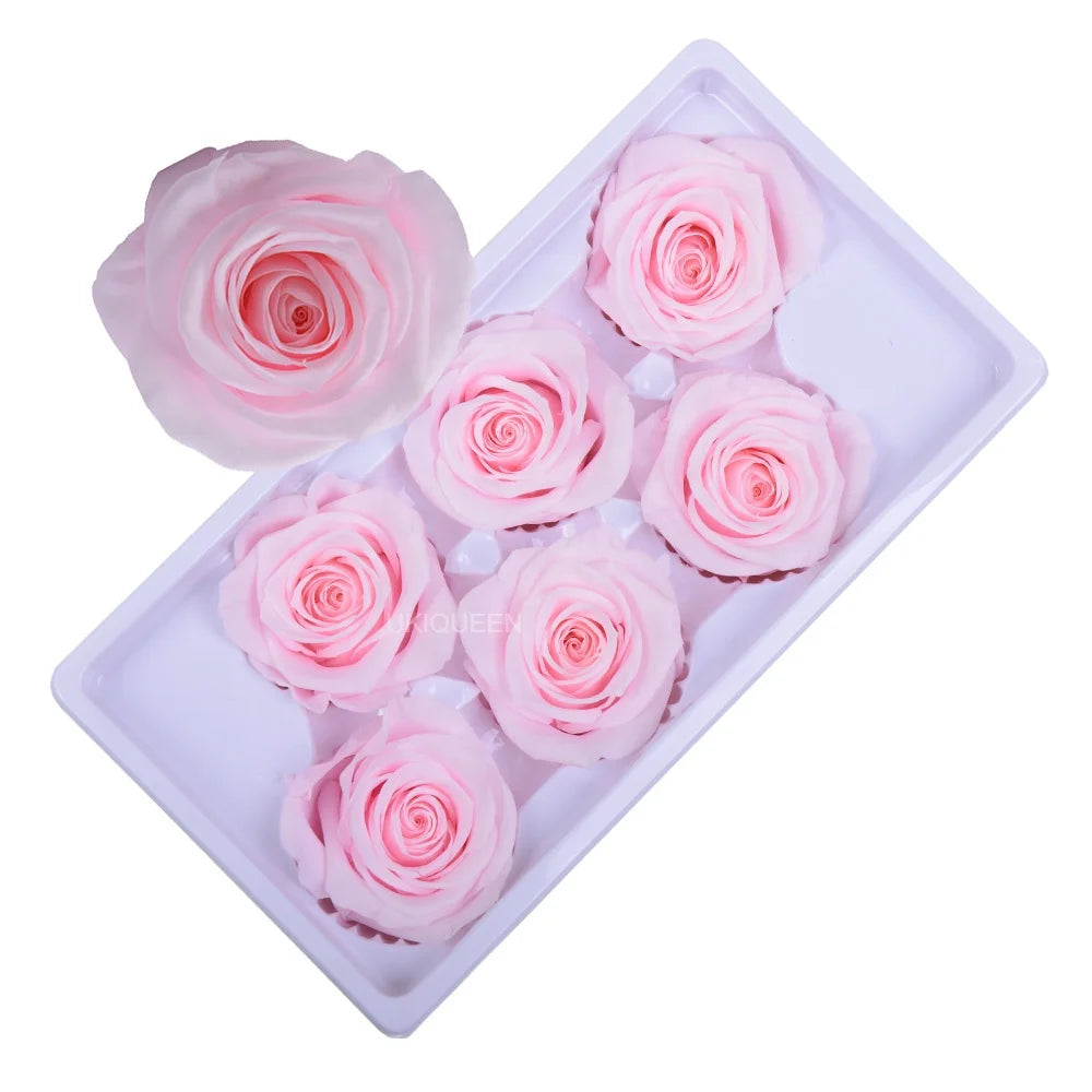 Wholesale Eternal Rose Preserved Flower Forever Eternal Infinite Immortal Lasting Rose Long Life Preserved Rose Head
