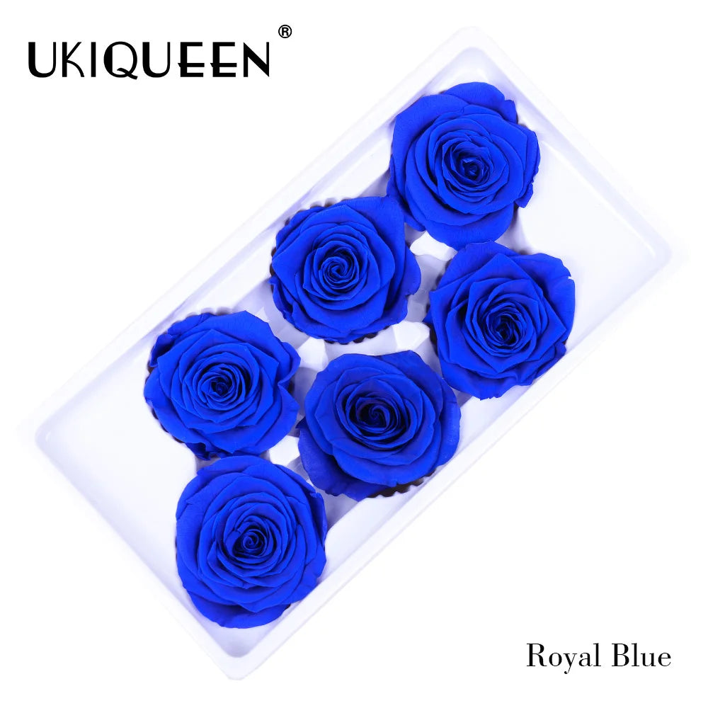 Wholesale Eternal Rose Preserved Flower Forever Eternal Infinite Immortal Lasting Rose Long Life Preserved Rose Head