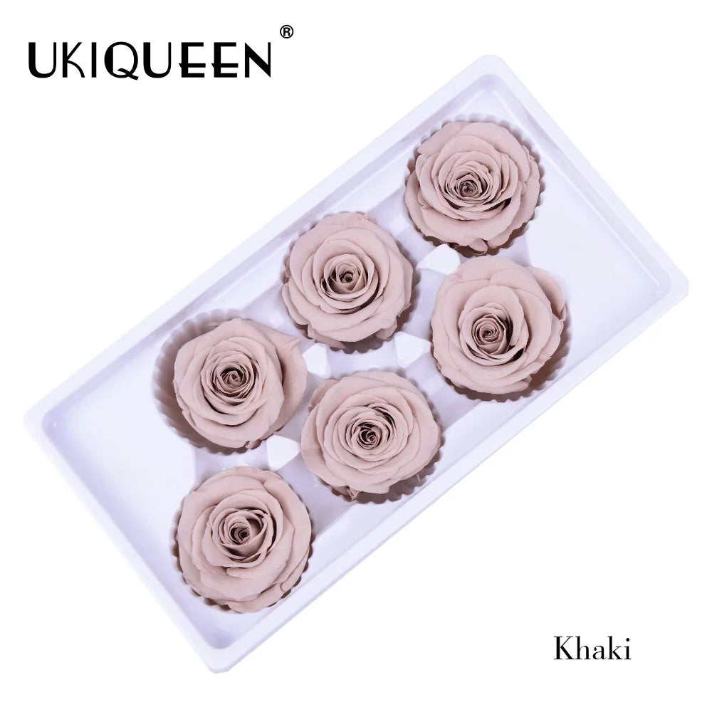 Wholesale 24k Gold Plated Long  Lasting 5-6cm Preserved  Roses Flower