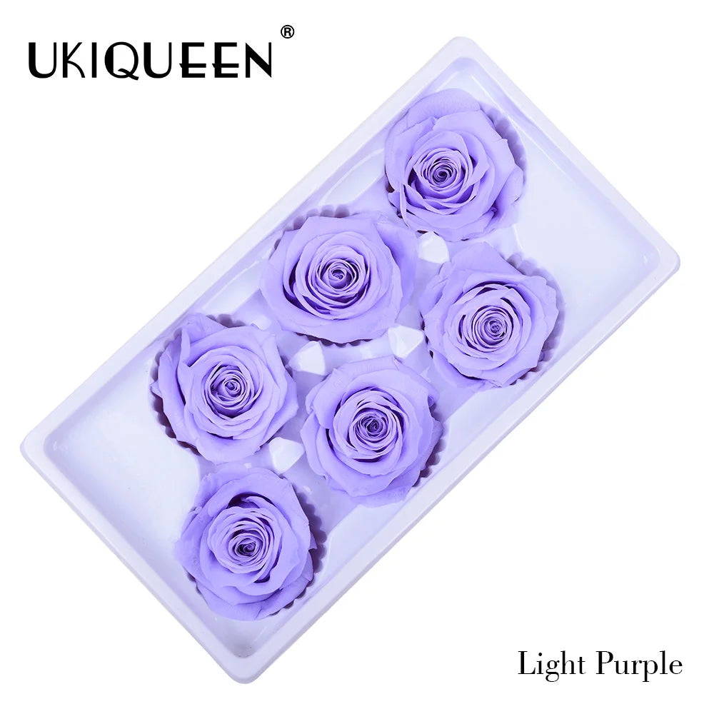 Wholesale Eternal Rose Preserved Flower Forever Eternal Infinite Immortal Lasting Rose Long Life Preserved Rose Head