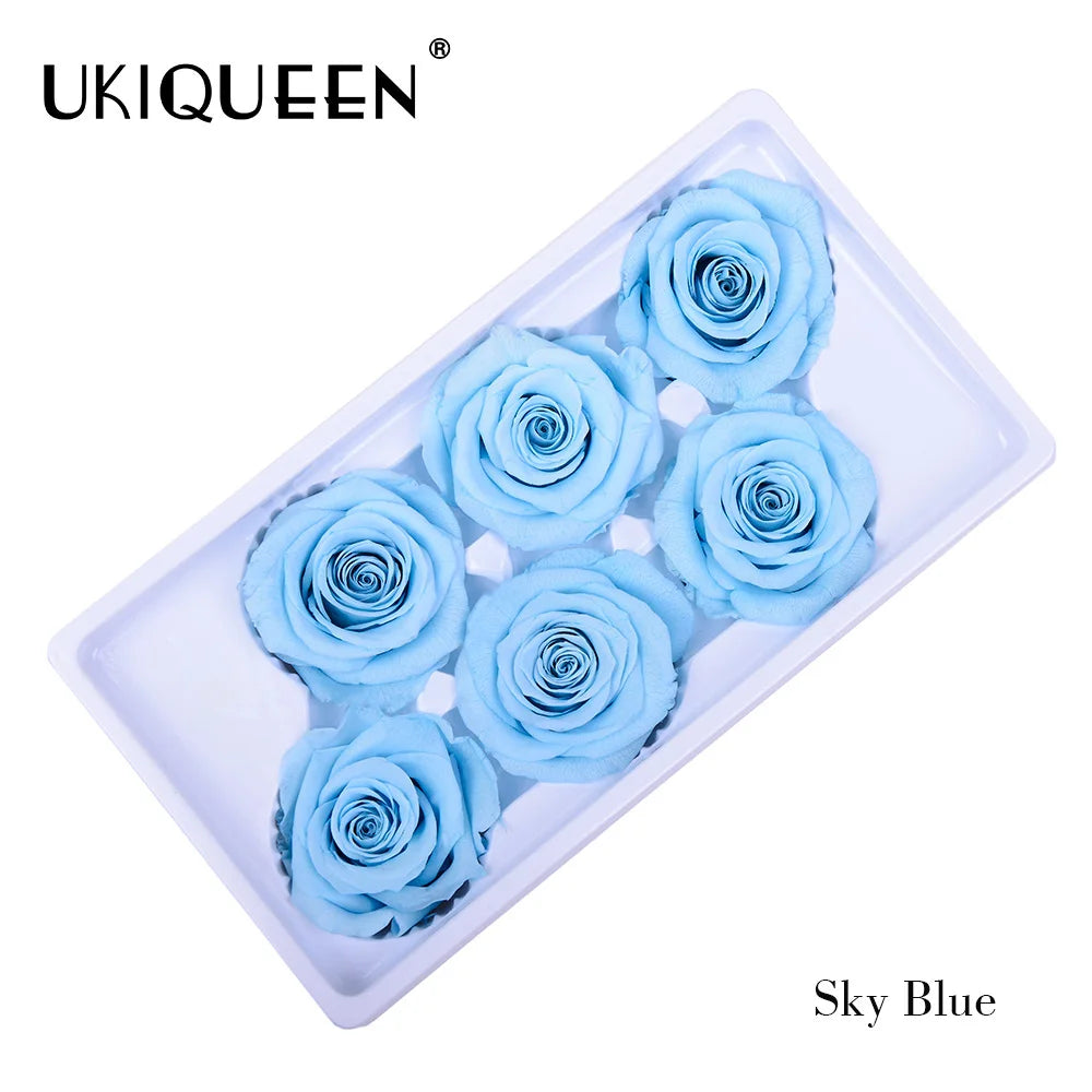 Wholesale 24k Gold Plated Long  Lasting 5-6cm Preserved  Roses Flower