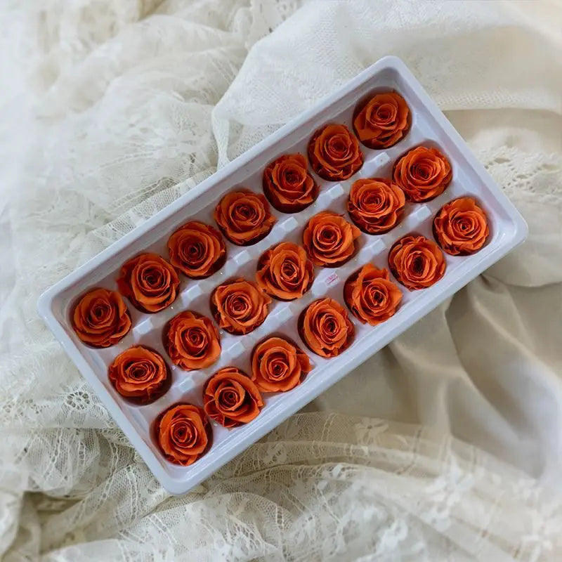 UKIQUEEN   Real Natural Everlasting Immortal Forever Eternal Long Life Lasting Preserved Rose Head for Valentine's Day