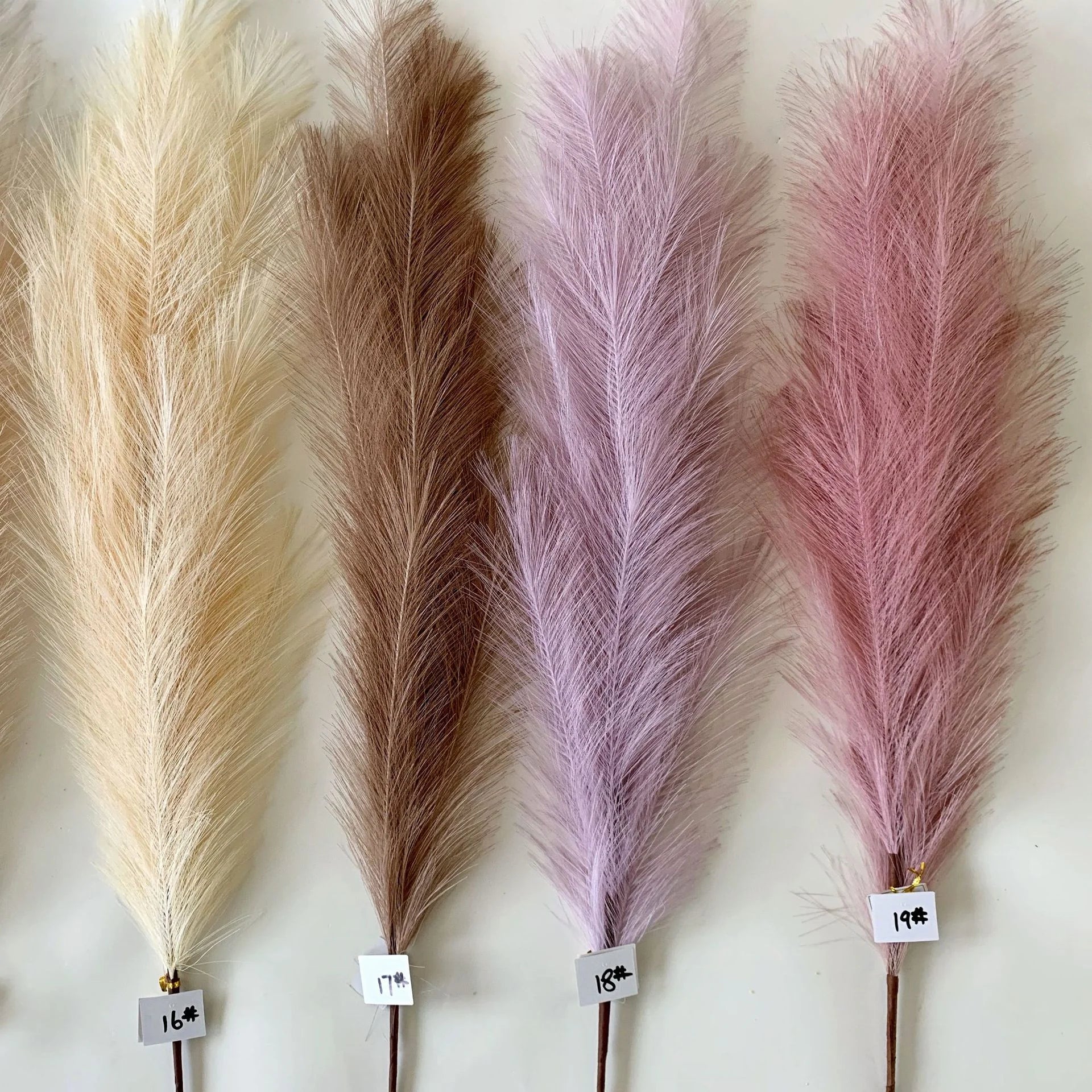 18 Branches Fleur Flores Pamper Grass Tall Papas Small Large Fall Decoration Faux Flowers Pampass Pampas Grass Artificial