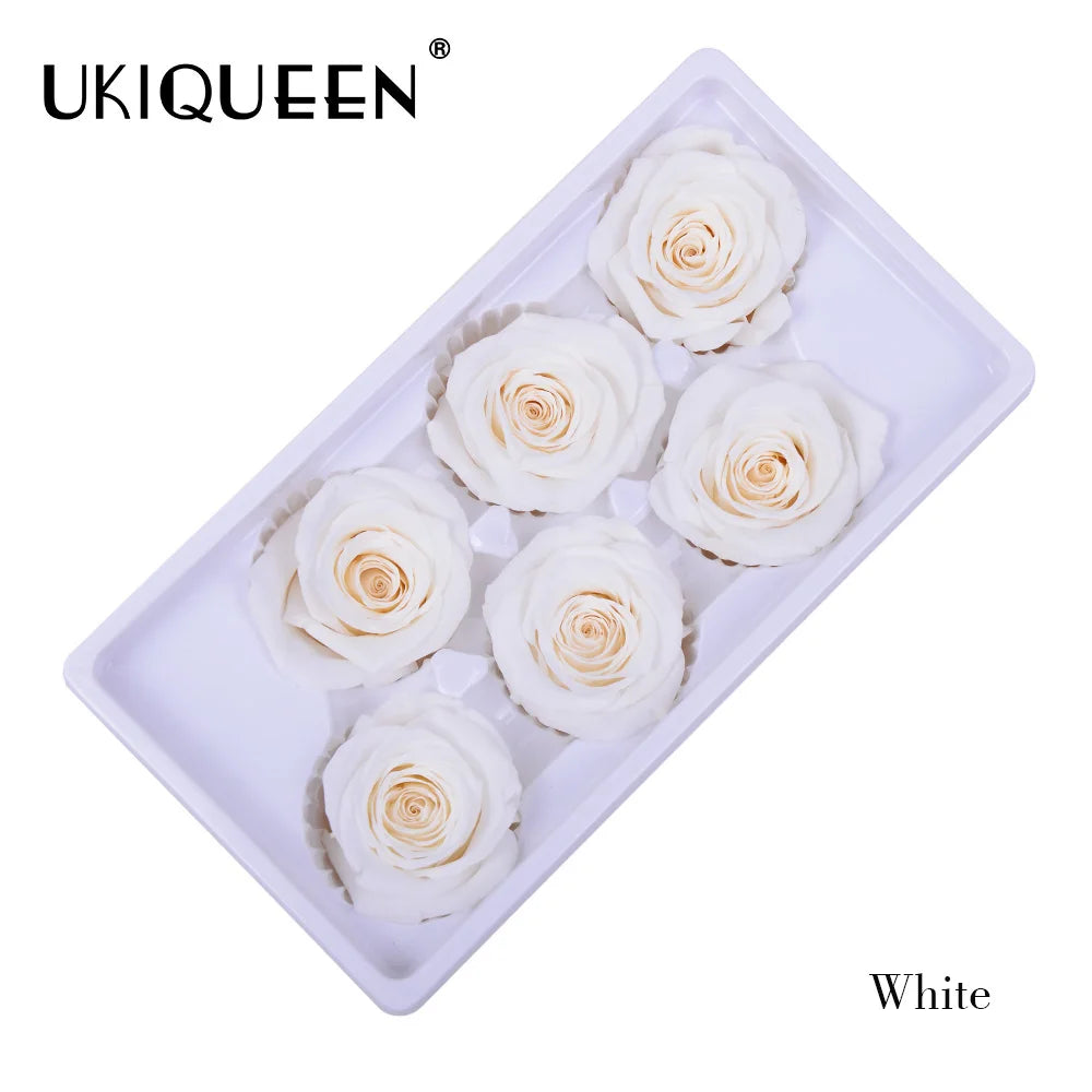 Wholesale 24k Gold Plated Long  Lasting 5-6cm Preserved  Roses Flower