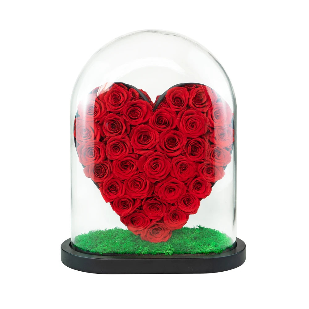 Wholesale Valentines Day Flower Gift Real Long Lasting Eternal immortal Infinity Eternal Forever Preserved Rose in Box