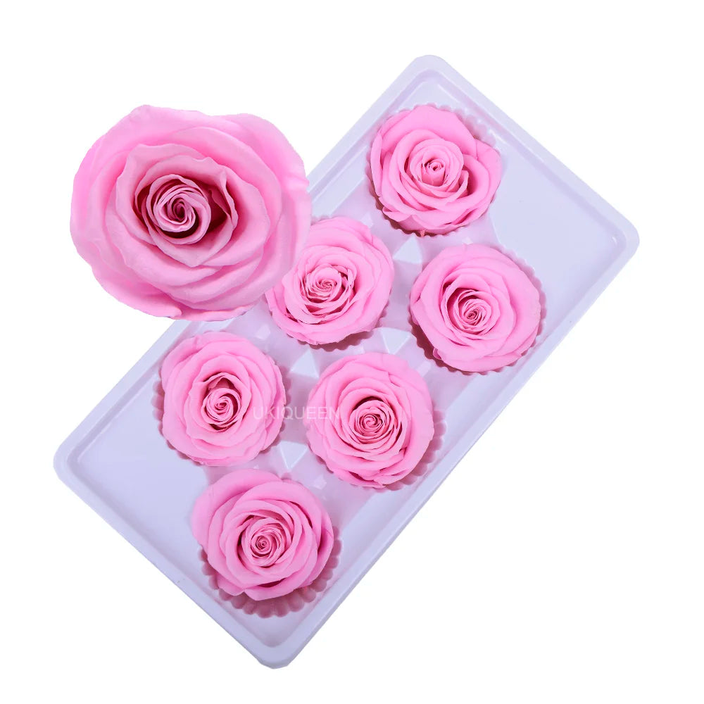 Wholesale Eternal Rose Preserved Flower Forever Eternal Infinite Immortal Lasting Rose Long Life Preserved Rose Head