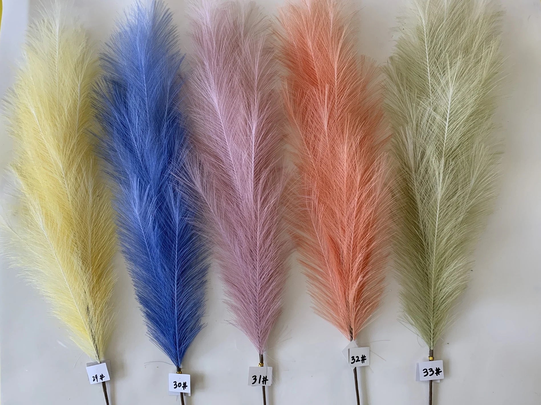 18 Branches Fleur Flores Pamper Grass Tall Papas Small Large Fall Decoration Faux Flowers Pampass Pampas Grass Artificial
