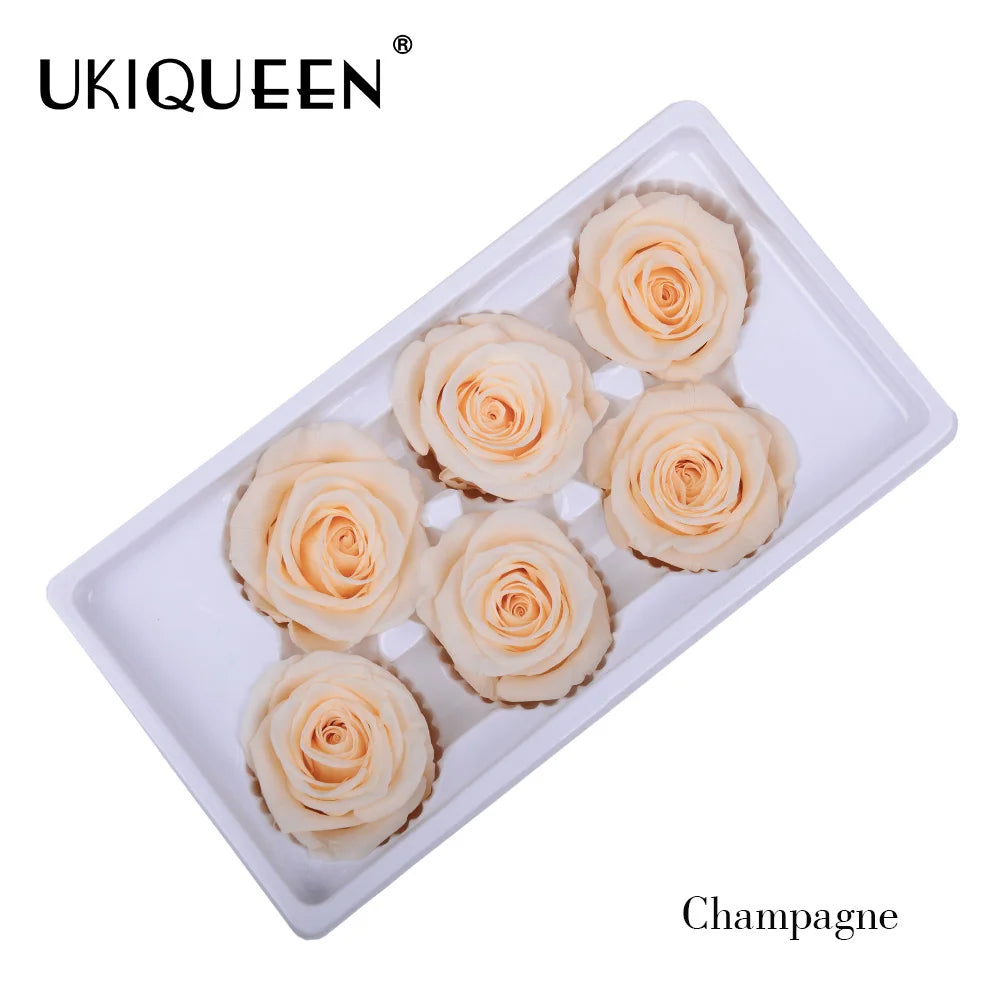 Wholesale Eternal Rose Preserved Flower Forever Eternal Infinite Immortal Lasting Rose Long Life Preserved Rose Head