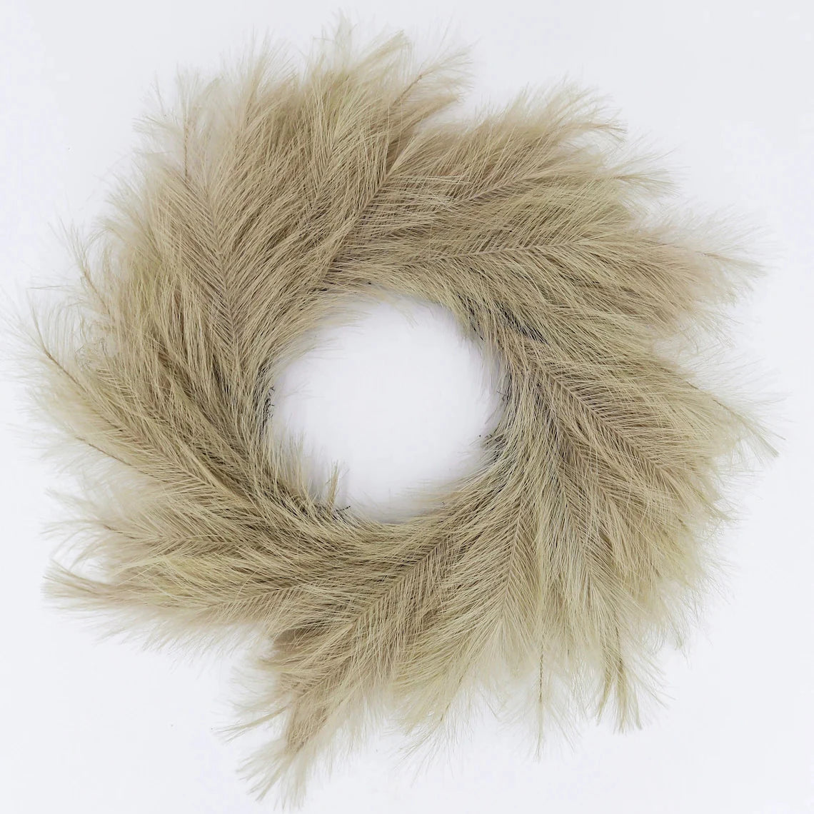Dried Other Decorative Flowers Plants Autumn Xmas Door Fall Decor Artificial Natural Reed Pampas Grass Wreath