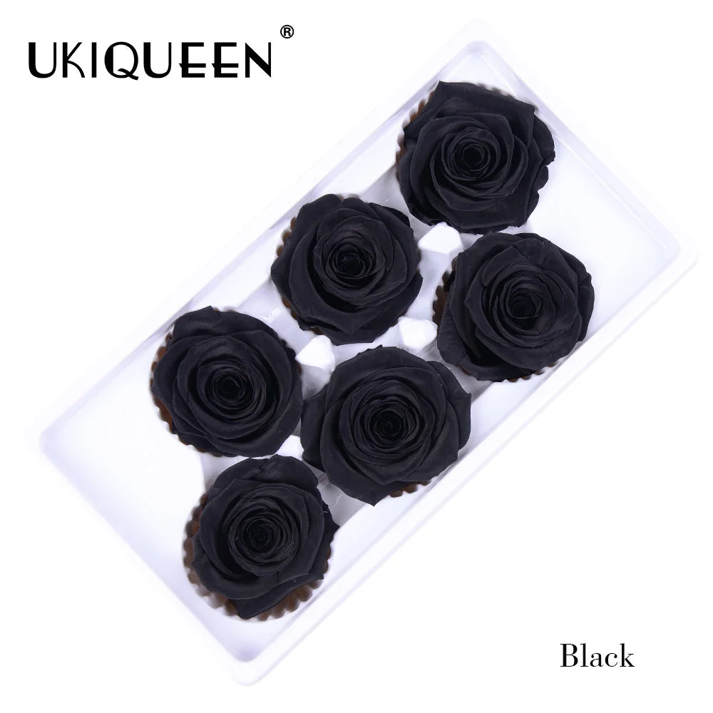Wholesale 24k Gold Plated Long  Lasting 5-6cm Preserved  Roses Flower