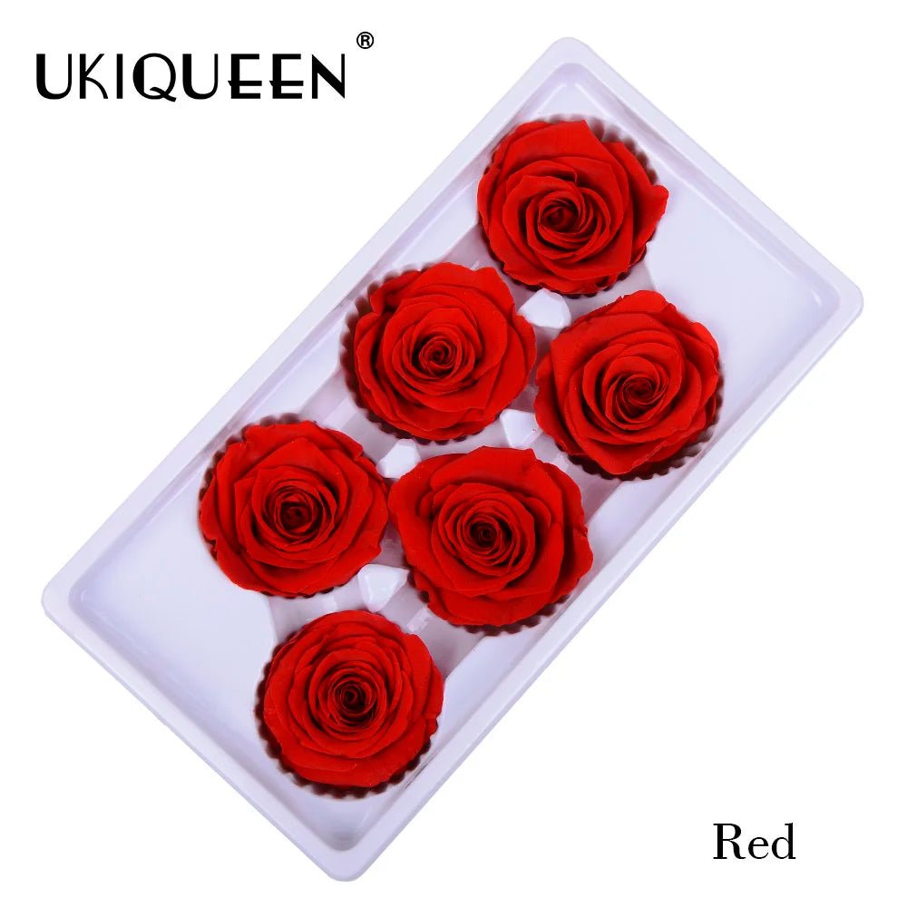 Wholesale 24k Gold Plated Long  Lasting 5-6cm Preserved  Roses Flower