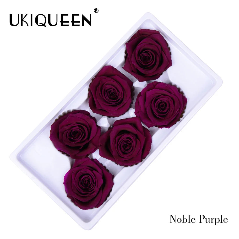 Wholesale Eternal Rose Preserved Flower Forever Eternal Infinite Immortal Lasting Rose Long Life Preserved Rose Head