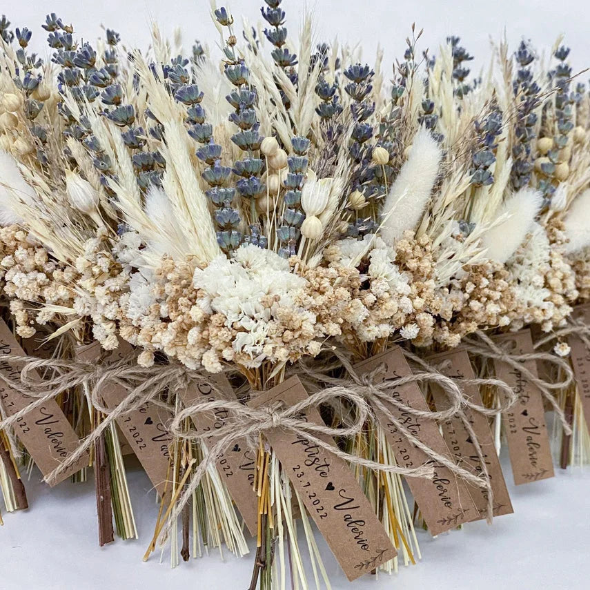 Bridal Shower Favors Housewarming Gift Rustic Boho Decor Natural Flower Bouquet Dried Flower Arrangement