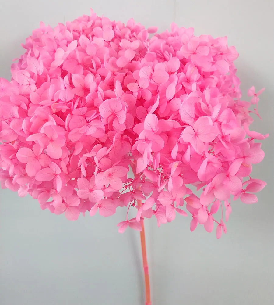 Wholesale Pink Purple hydrangea hortensias bouquet real touch hydrangea flowers