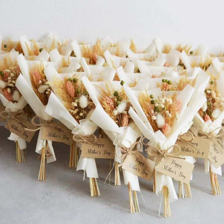 Bridal Shower Favors Housewarming Gift Rustic Boho Decor Natural Flower Bouquet Dried Flower Arrangement