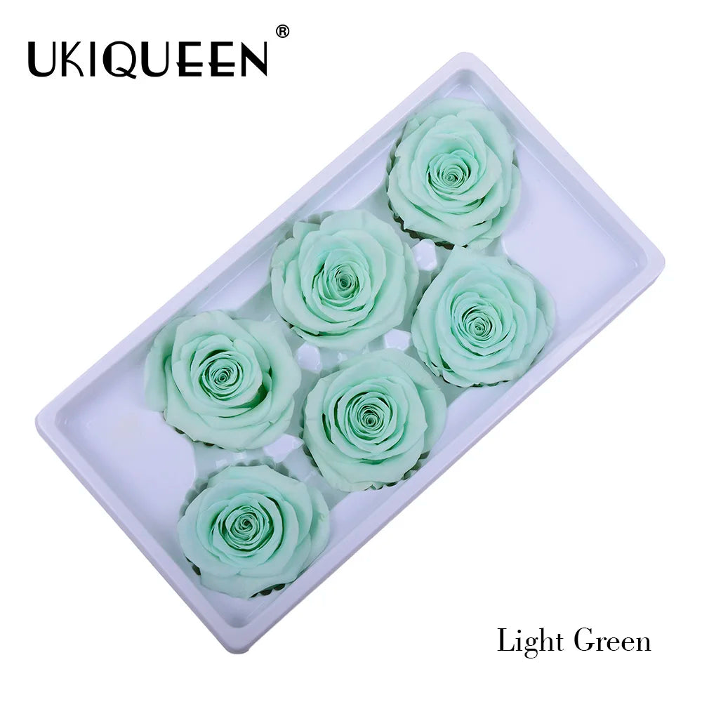Wholesale Eternal Rose Preserved Flower Forever Eternal Infinite Immortal Lasting Rose Long Life Preserved Rose Head
