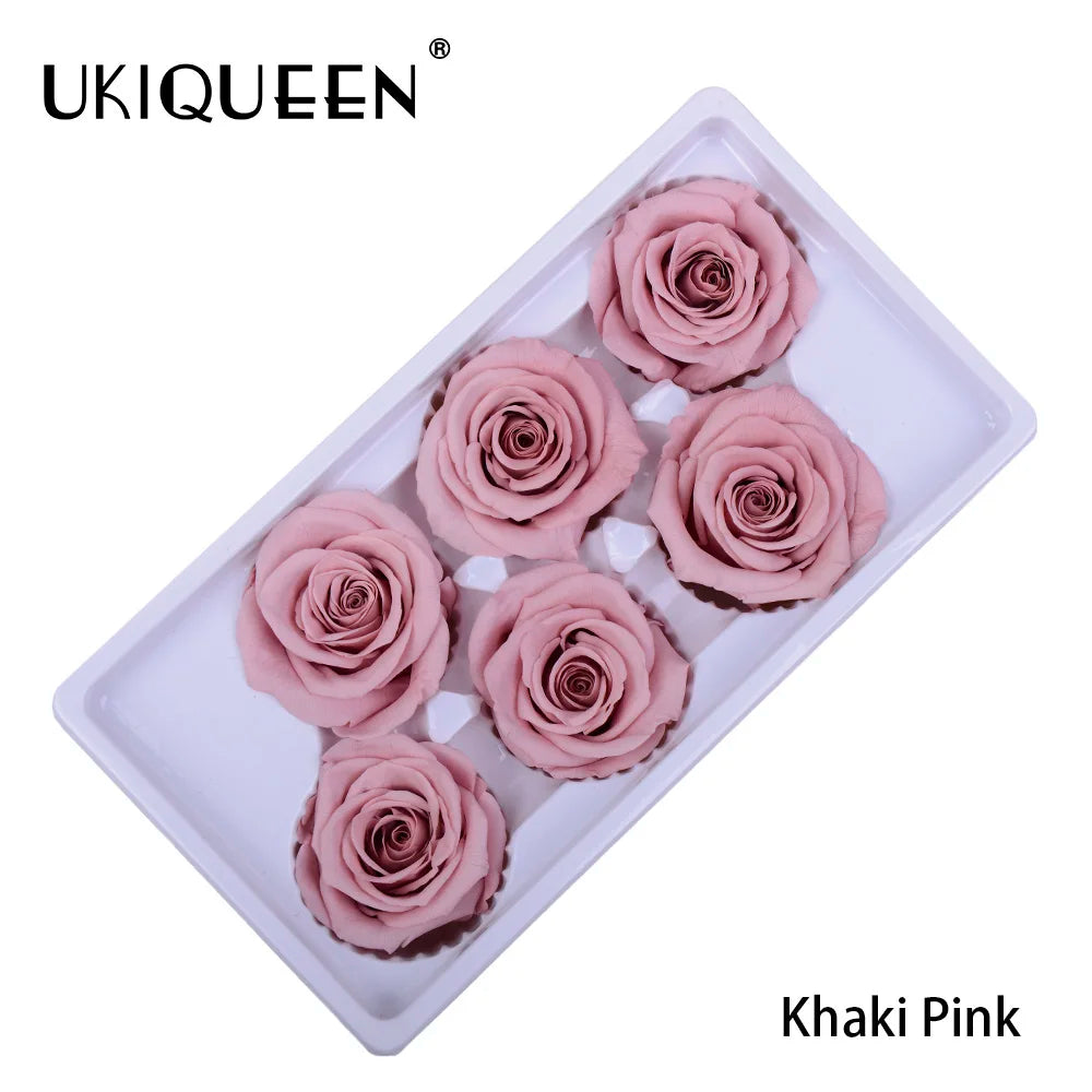 Wholesale Eternal Rose Preserved Flower Forever Eternal Infinite Immortal Lasting Rose Long Life Preserved Rose Head