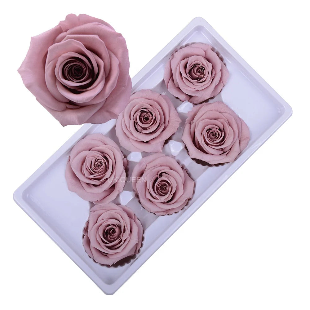 Wholesale Eternal Rose Preserved Flower Forever Eternal Infinite Immortal Lasting Rose Long Life Preserved Rose Head