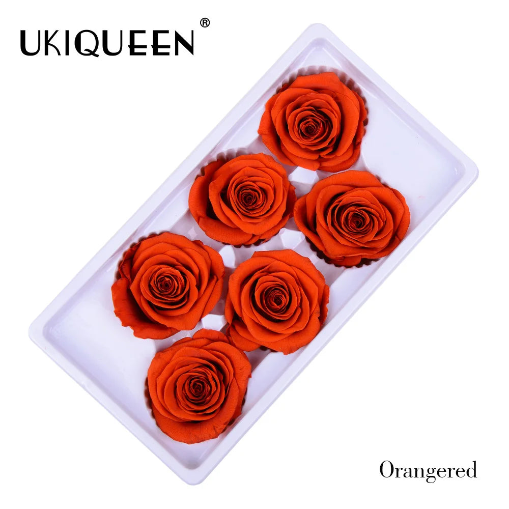 Wholesale 24k Gold Plated Long  Lasting 5-6cm Preserved  Roses Flower